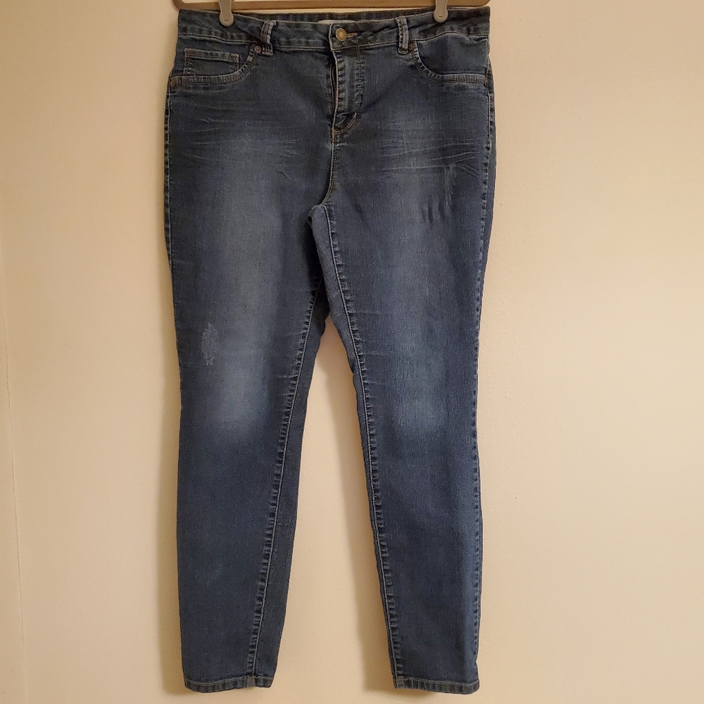 Skinny jeans, size 14.